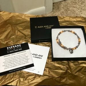 Alex and ani vintage 66 wrap bracelet💛